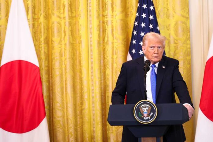 Washington,-,February,7,2025:,President,Donald,Trump,Holds,A