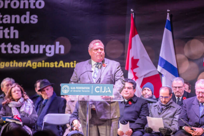 Toronto,,Ontario,,Canada,-,October,29,,2018:,Ontario,Premier,Doug
