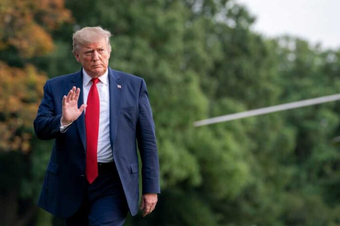 President,Donald,Trump,Returns,From,Kentucky.,Washington,Dc,-,21