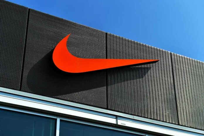Honfleur,,France,-,April,29th,2023,-,Nike,Logo,On
