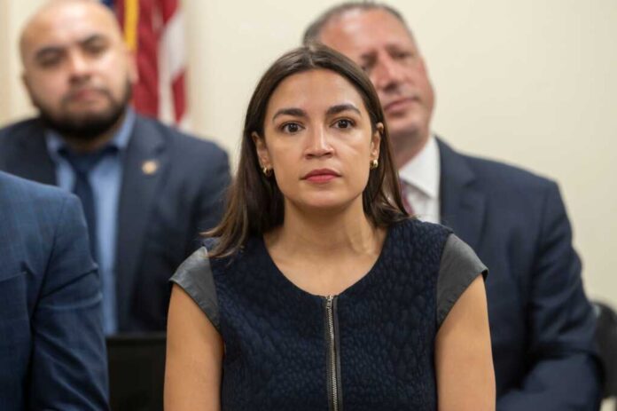 U.s.,Representative,Alexandria,Ocasio-cortez,(c),Attends,The,American,Legion,Boulevard