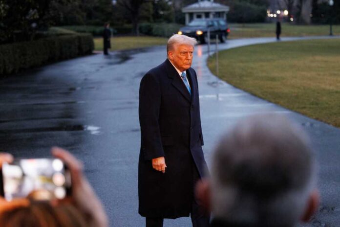 Washington,,January,31,2025:,President,Donald,Trump,Exits,The