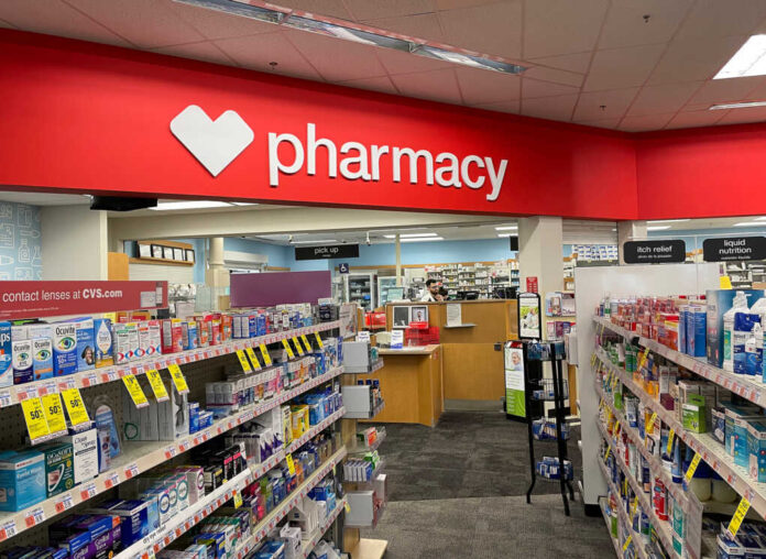 Cvs,Retail,Store,Pharmacy,Aisle,,Prescription,Medicine,Pickup,Counter,,East