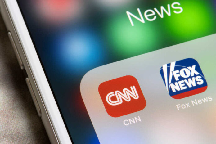 Portland,,Or,,Usa,-,Feb,1,,2021:,Cnn,And,Fox