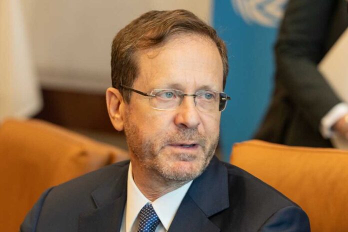 President,Of,Israel,Isaac,Herzog,Meets,With,Secretary-general,Antonio,Guterres