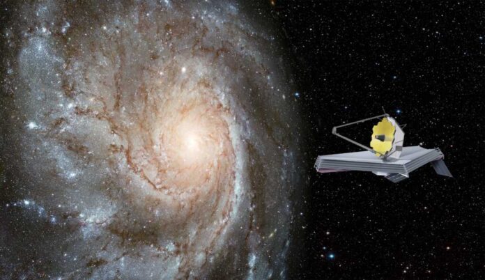 James,Webb,Space,Telescope,In,Space,"elements,Of,This,Image
