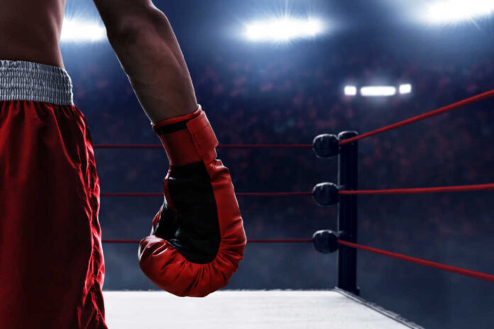 Red,Boxing,Glove