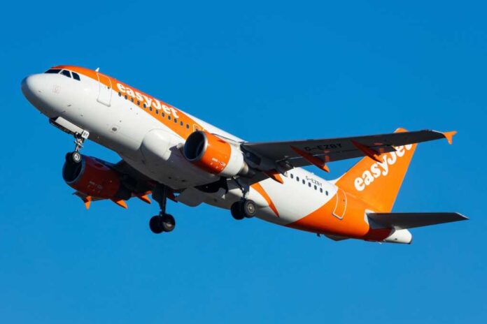 Salzburg,,Austria,-,January,27,,2024:,Low,Cost,Airline,Easyjet