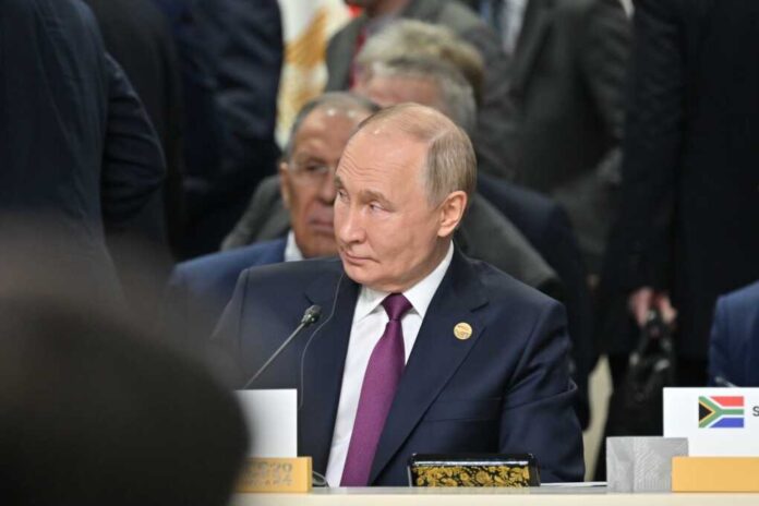Kazan,,Republic,Of,Tatarstan,,Russia,,October,22-24:,Vladimir,Putin,Speaking