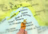 Iran’s Cash Grab: Strait of Hormuz Fees! Map highlighting the Strait of Hormuz and surrounding regions