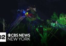 Family Park Nightmare Exposes Safety Gap Video shows passengers stuck on rider at Adventureland amusement park