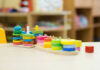 Killer Toy Hype? Regulators Sound Alarm Colorful wooden stacking toys arranged on a table