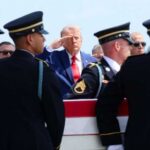 Trump Pays Tribute To Fallen Heroes BREAKING: President Trump Attends a Dignified Transfer of Fallen US Troops at Dover Air Force Base.