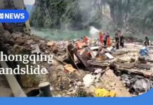 China Blackout After Deadly Landslide Rescue efforts continue in Chongqing after landslide kills at least eight | ABC NEWS