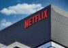 Netflix Revenue Beats, Stock Slides Close-up of the Netflix logo on a modern building