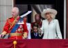 Royal Palace Meeting Fuels Debate Members of the royal family gathered on a balcony at Buckingham Palace