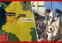 Death Toll Whiplash After Monster Quake At least 111 people killed after 7.4 magnitude earthquake hits Colombia