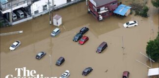 At least four killed as record rainfall floods Japan's Chiba prefecture