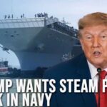 US President Trump Orders New US Carrier to Use “Old” Steam Catapults | Dawn News English
