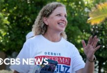 Shock Win Triggers Identity Brawl Debbie Wasserman Schultz wins primary for Florida's new 20th district, AP projects