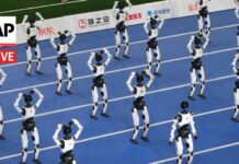 2,000 Humanoids Clash In Beijing LIVE: World Humanoid Robot Games in China