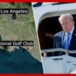 ‘Suspicious’ man arrested near Trump National Golf Club found to have weapons stash, LASD says