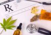 Young Adults Hit Record Marijuana Use Levels Medical prescription with cannabis, pills, and a stethoscope