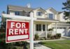 Record Rents Mock NYC Freeze A house with a For Rent sign in the front yard