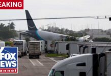 Five Dead After Shocking Miami Overrun BREAKING: Amazon cargo jet overruns runway at Miami airport, STRIKES multiple vehicles