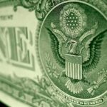 Great Seal eagle on U.S. one-dollar bill