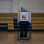 ‘Embarrassing’ Minnesota Blast Roils November Voter at a polling booth in a gymnasium
