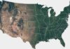 Trump Teases 51st State – Guess Who United States map with state boundaries