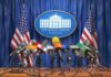 Bye-Bye Briefing Room – Pool Comeback? Press microphones at a White House briefing podium