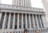 FBI Raid, Alias – Omar Dragged In United States courthouse with grand neoclassical columns