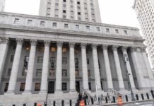 FBI Raid, Alias – Omar Dragged In United States courthouse with grand neoclassical columns